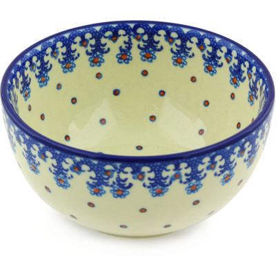 Polish Pottery Bowl 5&quot; Welcome In