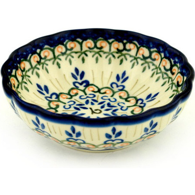 Polish Pottery Bowl 5&quot; Wheat Fields