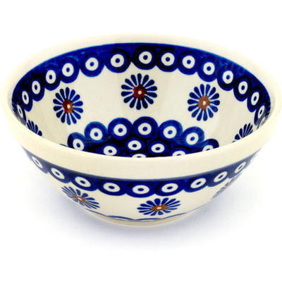 Polish Pottery Bowl 6&quot; Astrid Americana