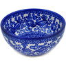 Polish Pottery Bowl 6&quot; Cobalt Dreams