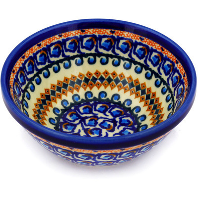 Polish Pottery Bowl 6&quot; Florence UNIKAT