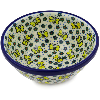 Polish Pottery Bowl 6&quot;