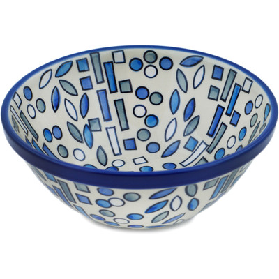 Polish Pottery Bowl 6&quot; Inspired UNIKAT