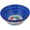 Polish Pottery Bowl 6&quot; Learn To Fly UNIKAT