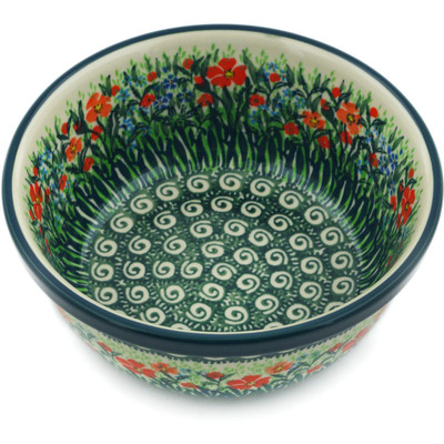 Polish Pottery Bowl 6&quot; Magnificent Leitmotif UNIKAT