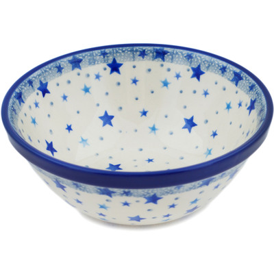 Polish Pottery Bowl 6&quot; Sky Full Of Stars