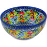 Polish Pottery Bowl 6&quot; Spring Is Coming UNIKAT