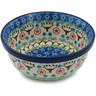 Polish Pottery Bowl 6&quot; State Of Texas