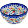 Polish Pottery Bowl 6&quot; Wreath Of Bealls