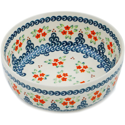 Polish Pottery Bowl 7&quot;