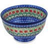 Polish Pottery Bowl 7&quot; Maraschino