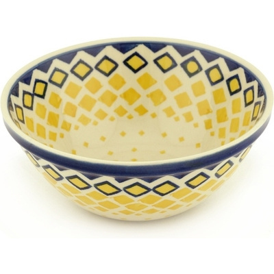 Polish Pottery Bowl 8&quot;