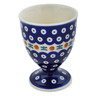 Polish Pottery Bowl with Pedestal 5&quot; Mosquito