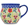 Polish Pottery Bubble Mug 12 oz UNIKAT