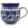 Polish Pottery Bubble Mug 12oz Blue Chicory
