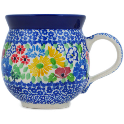 Polish Pottery Bubble Mug 12oz Patio Views UNIKAT