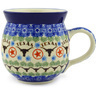 Polish Pottery Bubble Mug 12oz State Of Texas