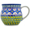 Polish Pottery Bubble Mug 13 oz Irish Spring