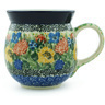 Polish Pottery Bubble Mug 16 oz Amazing Ideal UNIKAT