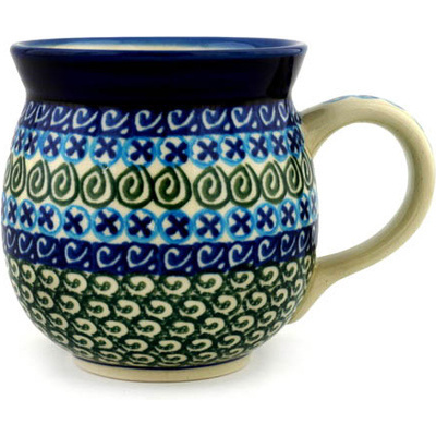 Polish Pottery Bubble Mug 16 oz