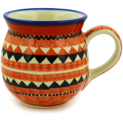 Polish Pottery Bubble Mug 16 oz