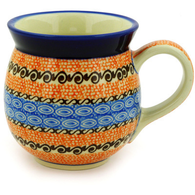 Polish Pottery Bubble Mug 16 oz