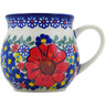 Polish Pottery Bubble Mug 21 oz Bold Sights UNIKAT