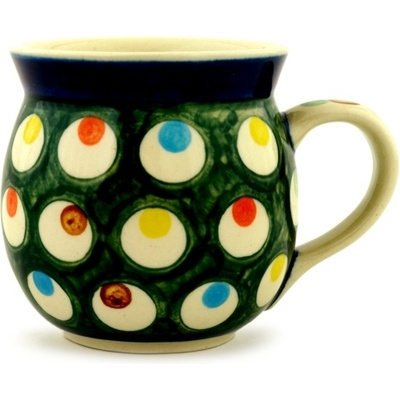 Polish Pottery Bubble Mug 8 oz