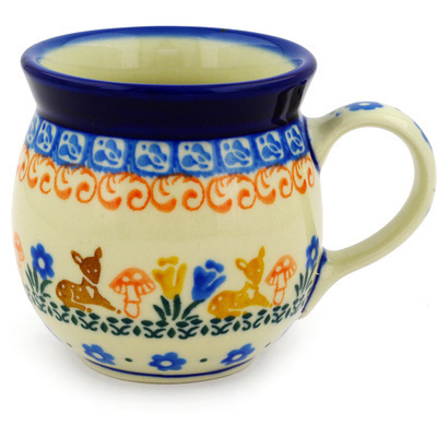 Polish Pottery Bubble Mug 8 oz