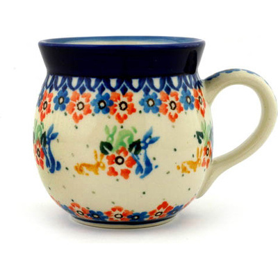 Polish Pottery Bubble Mug 8 oz