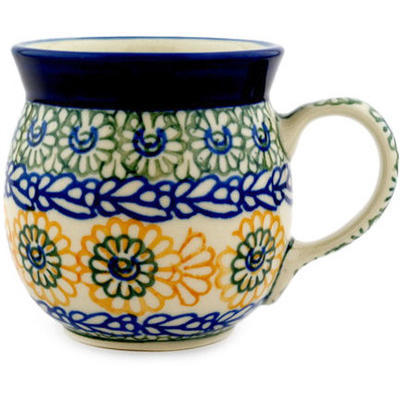 Polish Pottery Bubble Mug 8 oz