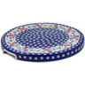 Polish Pottery Cake Stand 13&quot; Burst Of Berries