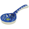 Polish Pottery Candle Holder 5&quot; Blue Poppy Dream