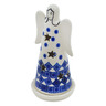 Polish Pottery Candle Holder 6&quot; It&#039;s Snowing!
