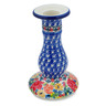 Polish Pottery Candle Holder 6&quot; Lovely Surprise UNIKAT