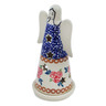 Polish Pottery Candle Holder 6&quot; Radiant Roses
