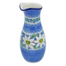 Polish Pottery Carafe 5 Cup Bloodroot Bliss UNIKAT