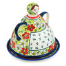Polish Pottery Cheese Lady 8&quot; Blessed Morning UNIKAT