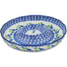 Polish Pottery Chip and Dip Platter 12&quot; Birdy Babies