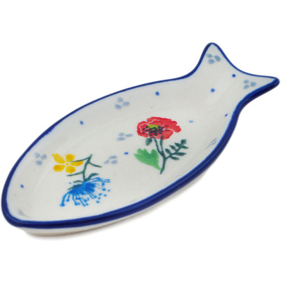 Polish Pottery Condiment Dish 4&quot; Spring Is Coming