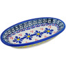 Polish Pottery Condiment Dish 6&quot; Irish Spring