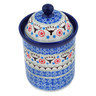 Polish Pottery Cookie Jar 8&quot; State Of Texas