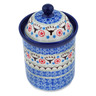 Polish Pottery Cookie Jar 8&quot; Texas State