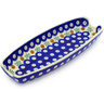 Polish Pottery Corn Tray 9&quot; Mosquito