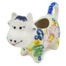 Polish Pottery Cow Shaped Creamer 2 oz Pink Delight