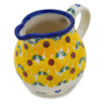 Polish Pottery Creamer 4 oz Sunset Bloom Fiesta