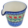 Polish Pottery Creamer 8 oz Maraschino