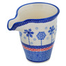 Polish Pottery Creamer 9 oz Winter Sights UNIKAT