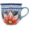 Polish Pottery Cup 6 oz Bold Susan UNIKAT