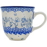 Polish Pottery Cup 8 oz Calm In The Storm